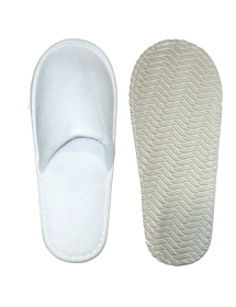 UNICO closed-toe slippers, 6 mm sole, 29 cm (white)