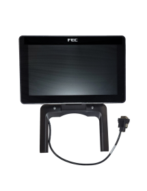 8" monitor FEC XM-1008W, with Integrated AerARM, LED LCD Display, 600nits, 30K hrs, 1024x600, non-touch