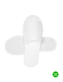 Pisa, open-toe, white, size 28,2cm. Plastic-free packaging