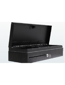 Flip Top cash drawer 6pins/12V, 6B/8C (Black)
