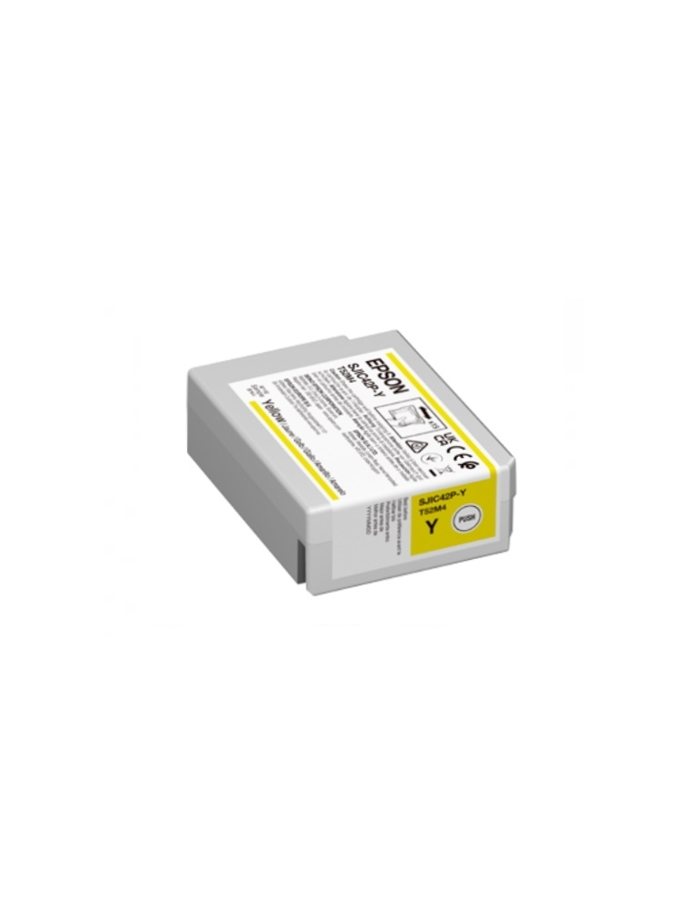 SJIC42P-Y Ink cartridge for ColorWorks C4000e ( Yellow)