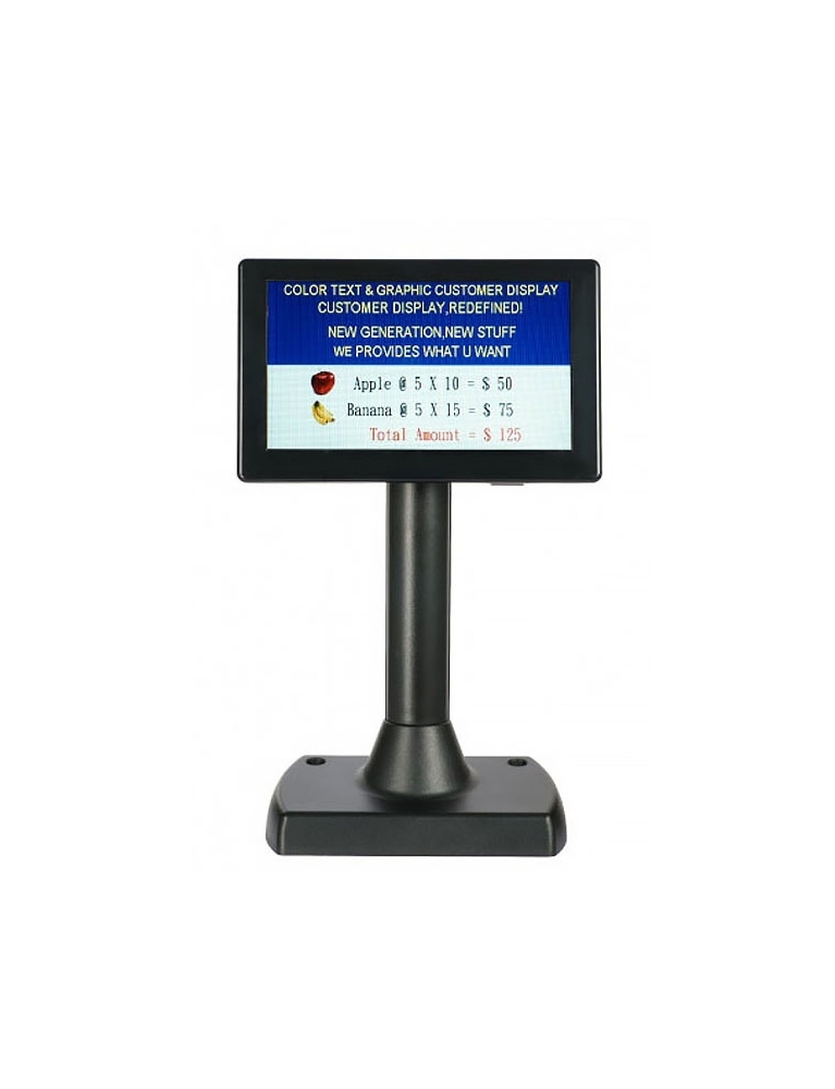TD777 - 7″ Color TFT LCD Customer Display